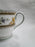 Wedgwood Columbia, White, Medallion, Green Trim: Demi Cup & Saucer Set, Stains
