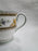 Wedgwood Columbia, White, Medallion, Green Trim: Demi Cup & Saucer Set, Stains