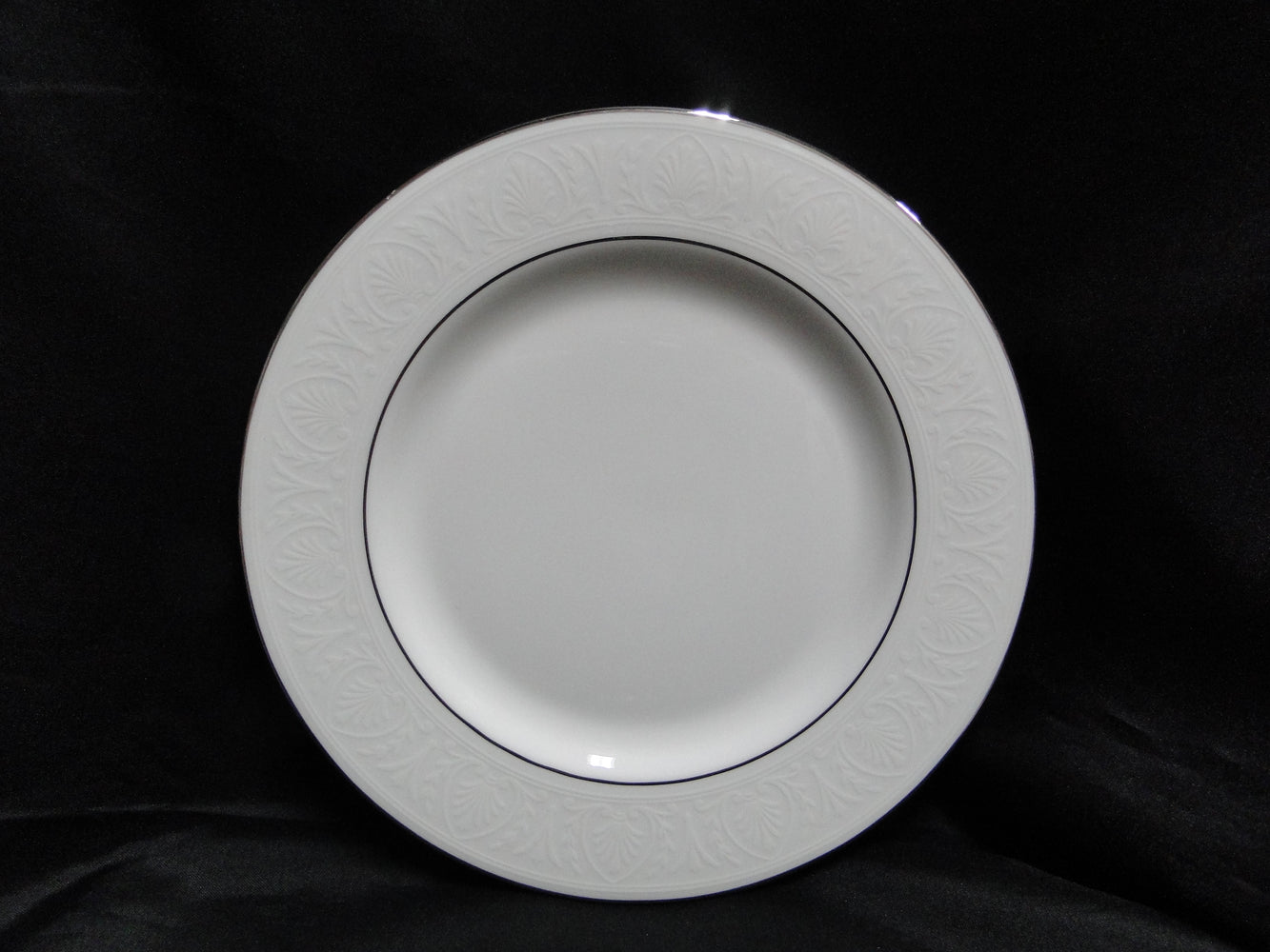 Lenox Hannah Platinum, White Design: Salad Plate (s), 8 1/8"