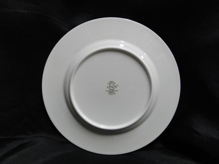Lenox Hannah Platinum, White Design: Salad Plate (s), 8 1/8"
