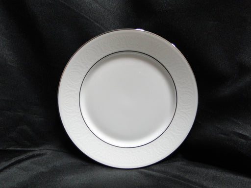 Lenox Hannah Platinum, White Design: Bread Plate (s), 6 1/2"