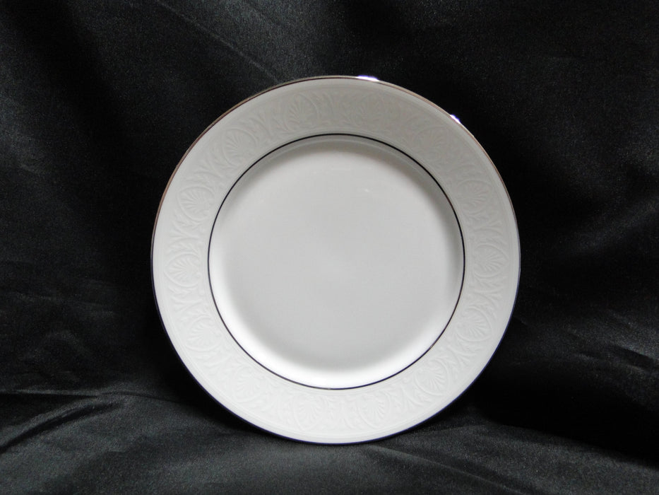 Lenox Hannah Platinum, White Design: Bread Plate (s), 6 1/2"