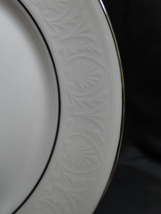 Lenox Hannah Platinum, White Design: Bread Plate (s), 6 1/2"