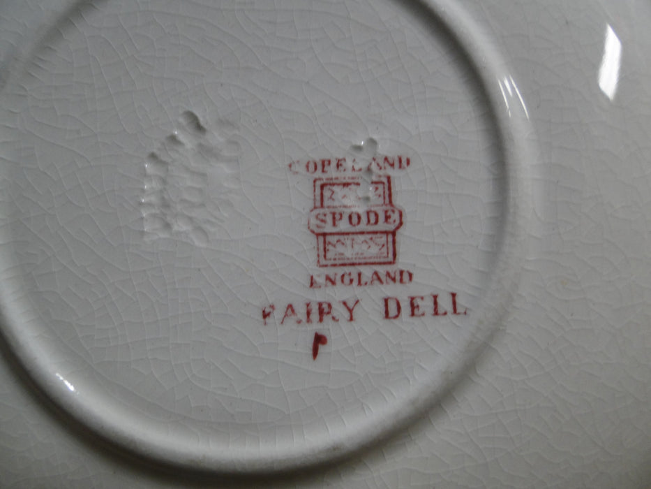 Spode Fairy Dell, Multicolored Florals, Swirl Rim: Cup & Saucer Set (s), As Is