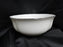 Lenox Hannah Platinum, White Design: Round Serving Bowl, 8 1/2" x 3 1/4"