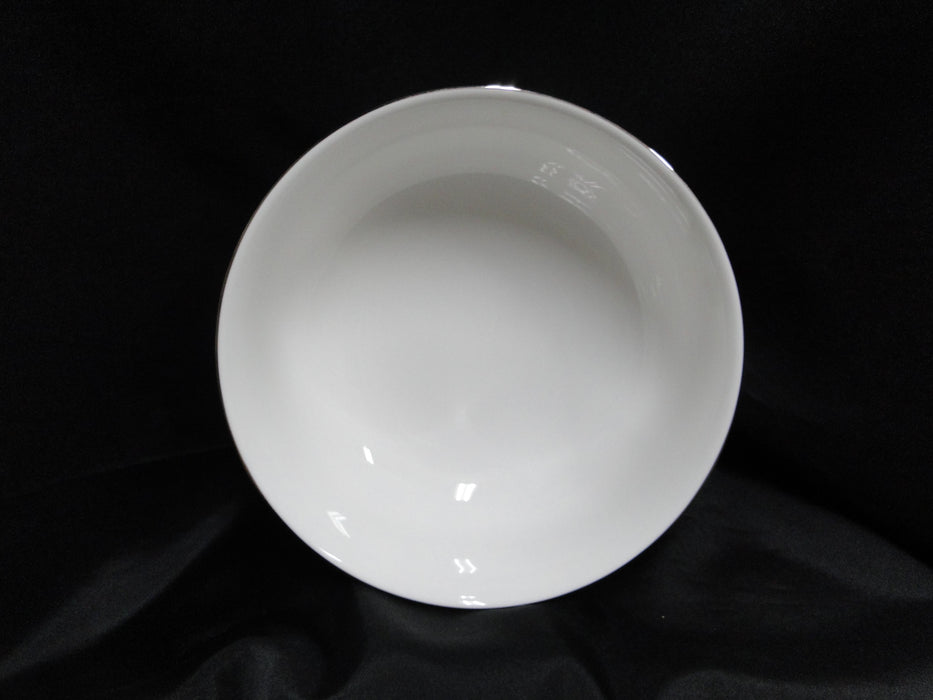 Lenox Hannah Platinum, White Design: Round Serving Bowl, 8 1/2" x 3 1/4"