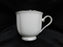 Lenox Hannah Platinum, White Design: Cup & Saucer Set (s), 3" Tall