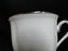 Lenox Hannah Platinum, White Design: Cup & Saucer Set (s), 3" Tall