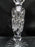 Gorham Clear w/ Criss Cross Cuts: Candlestick, 7 3/4" Tall, Sticker
