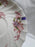 Spode Fairy Dell, Multicolored Florals, Swirl Rim: 5 5/8" Saucer Only, As Is