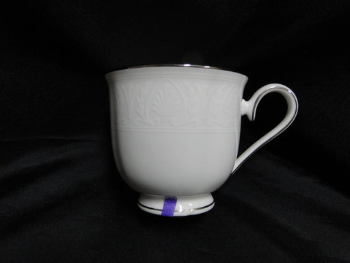 Lenox Hannah Platinum, White Design: 3" Tall Cup Only, As Is, No Saucer