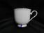 Lenox Hannah Platinum, White Design: 3" Tall Cup Only, As Is, No Saucer