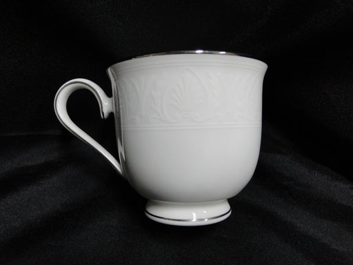 Lenox Hannah Platinum, White Design: 3" Tall Cup Only, As Is, No Saucer