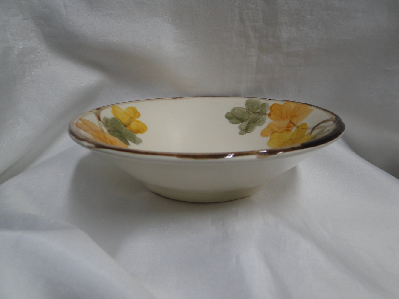 Franciscan October, USA, Fall Leaves: Cereal Bowl, 7", Crazing