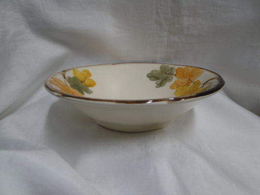 Franciscan October, USA, Fall Leaves: Cereal Bowl, 7", Crazing