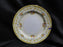 Noritake Arlene, 95645, Green Edge, Tan Scrolls: Salad Plate, 7 1/2", As Is