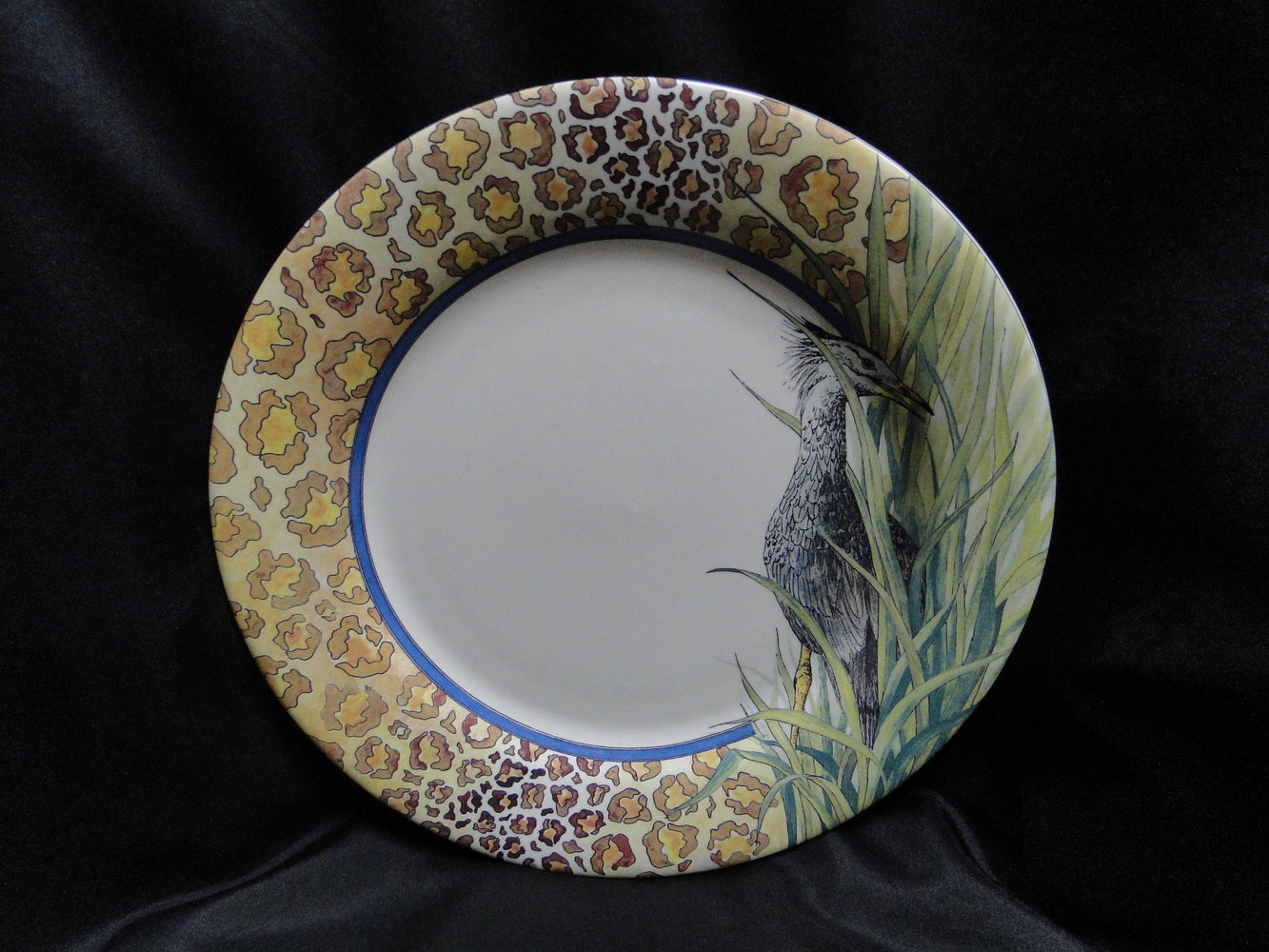 Faiencerie de Gien Savane, Wild Animals: Dinner Plate (s), 10 3/4"