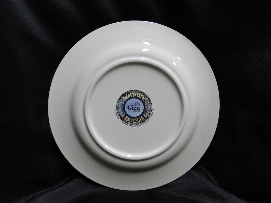 Faiencerie de Gien Savane, Wild Animals: Dinner Plate (s), 10 3/4"