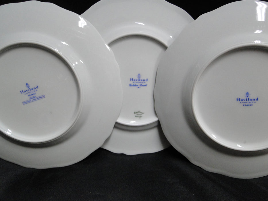 Haviland (Limoges) Golden Quail, Aux Cailles, Birds: Bread Plate (s), 6 1/4"