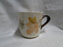 Franciscan October, USA, Fall Leaves: Cup & Saucer Set, 3 1/4" Tall, Flaw