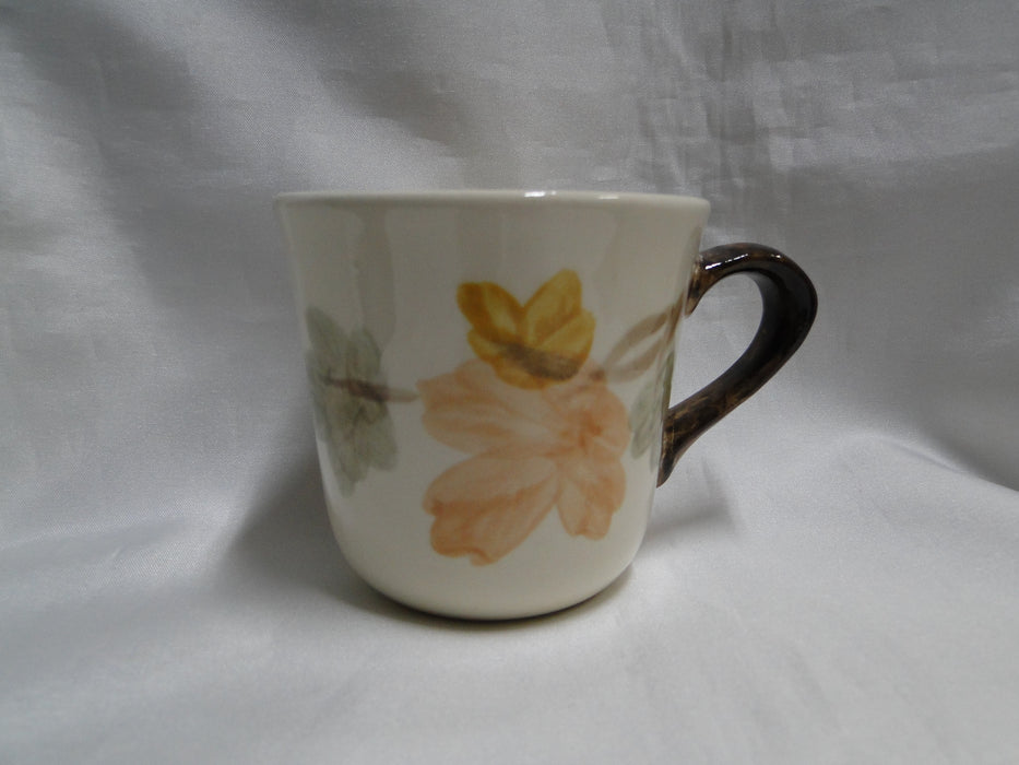 Franciscan October, USA, Fall Leaves: Cup & Saucer Set, 3 1/4" Tall, Flaw