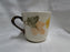 Franciscan October, USA, Fall Leaves: Cup & Saucer Set, 3 1/4" Tall, Flaw