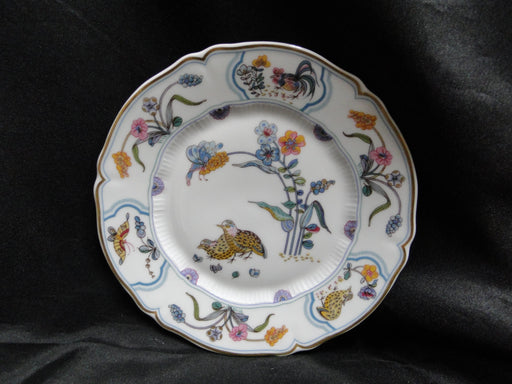 Haviland (Limoges) Golden Quail, Aux Cailles, Birds: Bread Plate (s), 6 1/4"