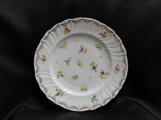 RL Dresden White w/ Multicolored Florals, Gold Swag: Salad Plate (s), 7 1/2"