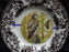 Spode Woodland Birds of Prey Autumn Red Tail Hawk: Dinner Plate 10 1/2", Flaw