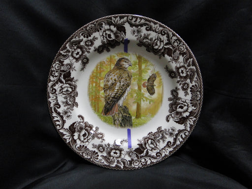 Spode Woodland Birds of Prey Autumn Red Tail Hawk: Dinner Plate 10 1/2", Flaw