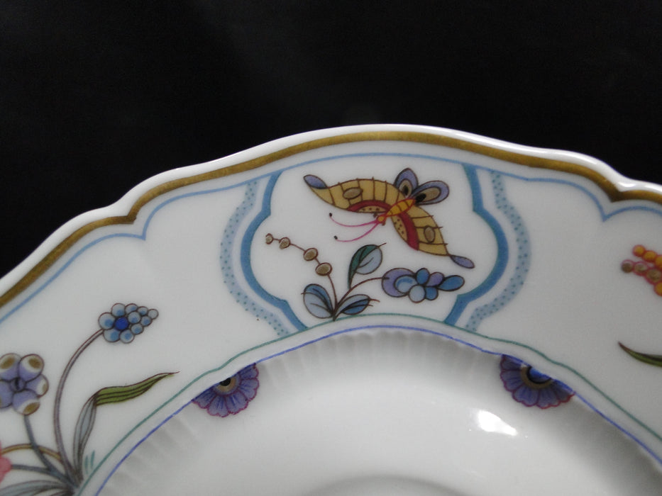 Haviland (Limoges) Golden Quail, Aux Cailles, Birds: Cup & Saucer Set (s), 3"