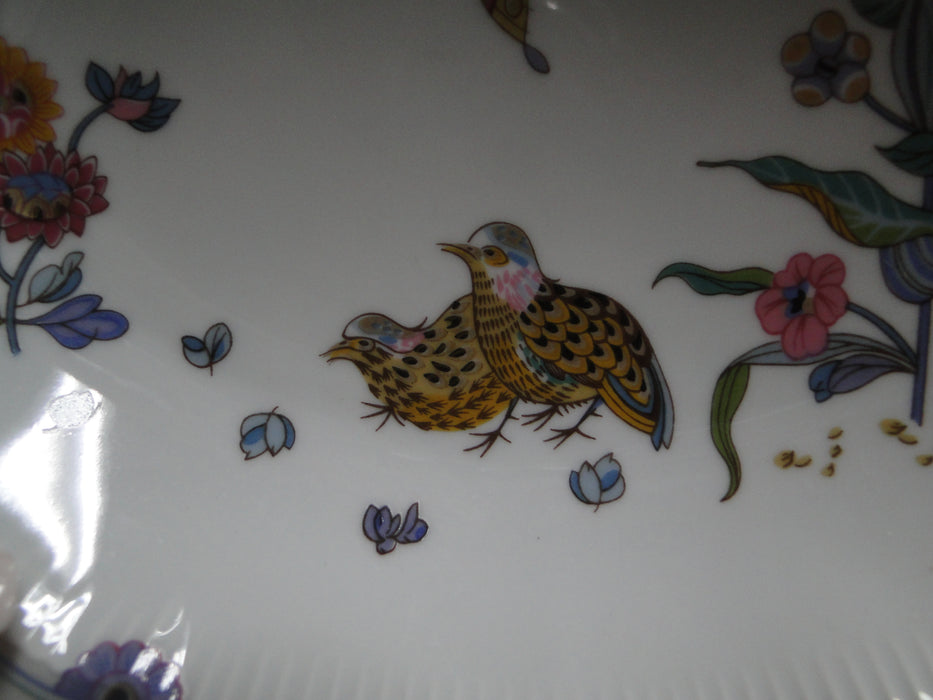 Haviland (Limoges) Golden Quail, Aux Cailles, Birds: Oval Serving Bowl, 9 1/2"