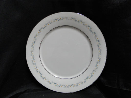 Oxford (Lenox) Holyoke, Daisies, Gray & Blue Leaves: Dinner Plate, 10 3/4", Wear