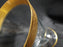 Tiffin Rambler Rose, Encrusted Gold Band: Iced Tea / Parfait (s), 6 1/8"