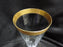 Tiffin Rambler Rose, Encrusted Gold Band: Iced Tea / Parfait (s), 6 1/8"
