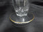 Tiffin Rambler Rose, Encrusted Gold Band: Iced Tea / Parfait (s), 6 1/8"
