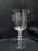 Tiffin Franciscan Mayflower, 17301: Etched Laurel Water Goblet, 6 1/4", As Is