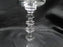 Tiffin Franciscan Mayflower, 17301: Etched Laurel Water Goblet, 6 1/4", As Is