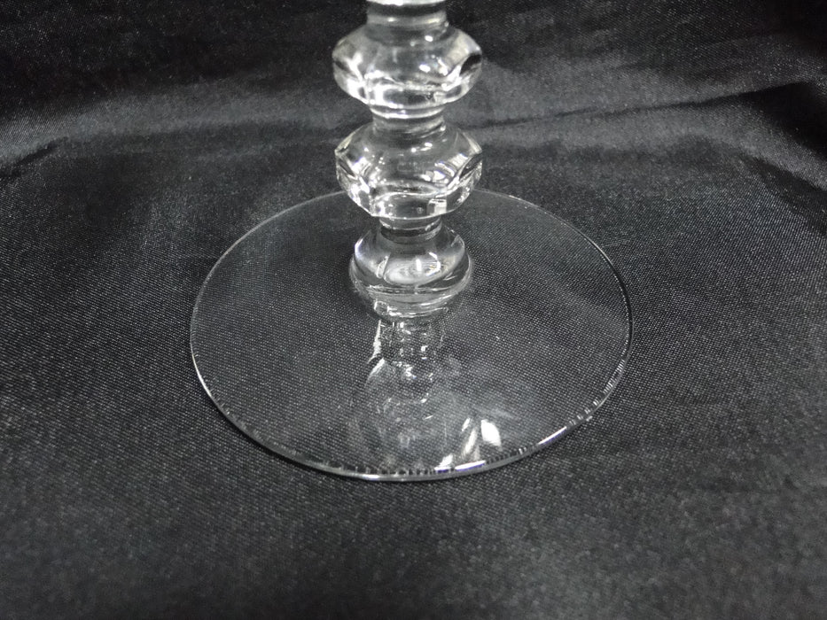 Tiffin Franciscan Mayflower, 17301: Etched Laurel Water Goblet, 6 1/4", As Is