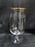 Lenox Holiday Crystal, Older, Etched Holly: Iced Tea, 6 3/8" Tall, As Is