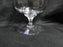 Lenox Holiday Crystal, Older, Etched Holly: Iced Tea, 6 3/8" Tall, As Is