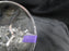 Failte Crystal Ireland Cut Flower Design: Water or Wine Goblet (s), 6 3/4" As Is