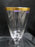 Lenox Viceroy Crystal, Clear w/ Gold Band: Iced Tea (s), 6 1/2", Gold Wear