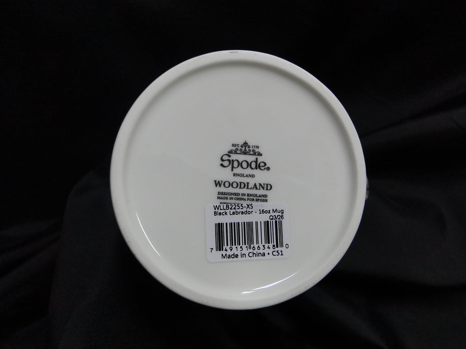 Spode Woodland Black Labrador Hunting Dog: NEW Mug (s), 4 1/4" Tall, 16 oz