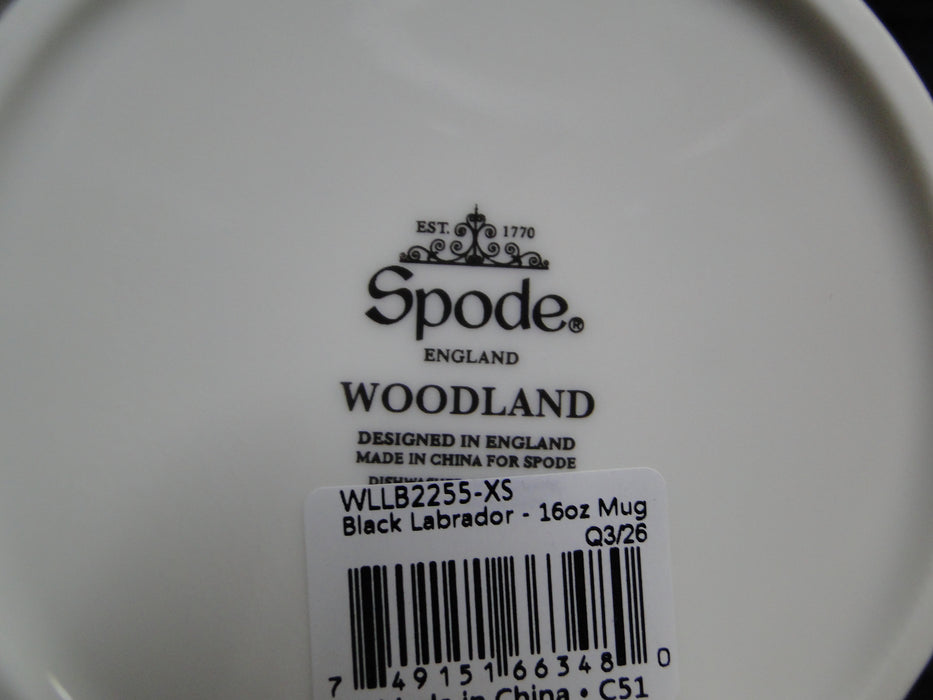 Spode Woodland Black Labrador Hunting Dog: NEW Mug (s), 4 1/4" Tall, 16 oz