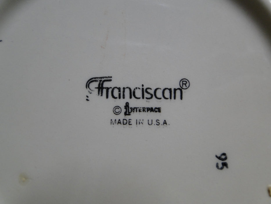 Franciscan October, USA, Fall Leaves: Round Serving Bowl, 8 7/8" x 2 1/2" Tall