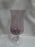 Fostoria Distinction Plum, Purple Bowl, Clear Stem: Iced Tea, 7" Tall, Flaw