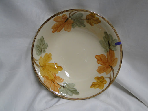 Franciscan October, USA, Fall Leaves: Round Serving Bowl, 8 7/8" x 2 1/2", As Is