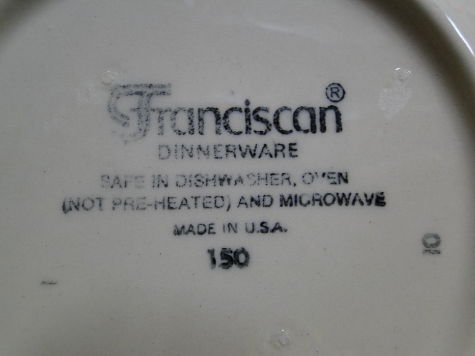 Franciscan October, USA, Fall Leaves: Round Serving Bowl, 8 7/8" x 2 1/2", As Is