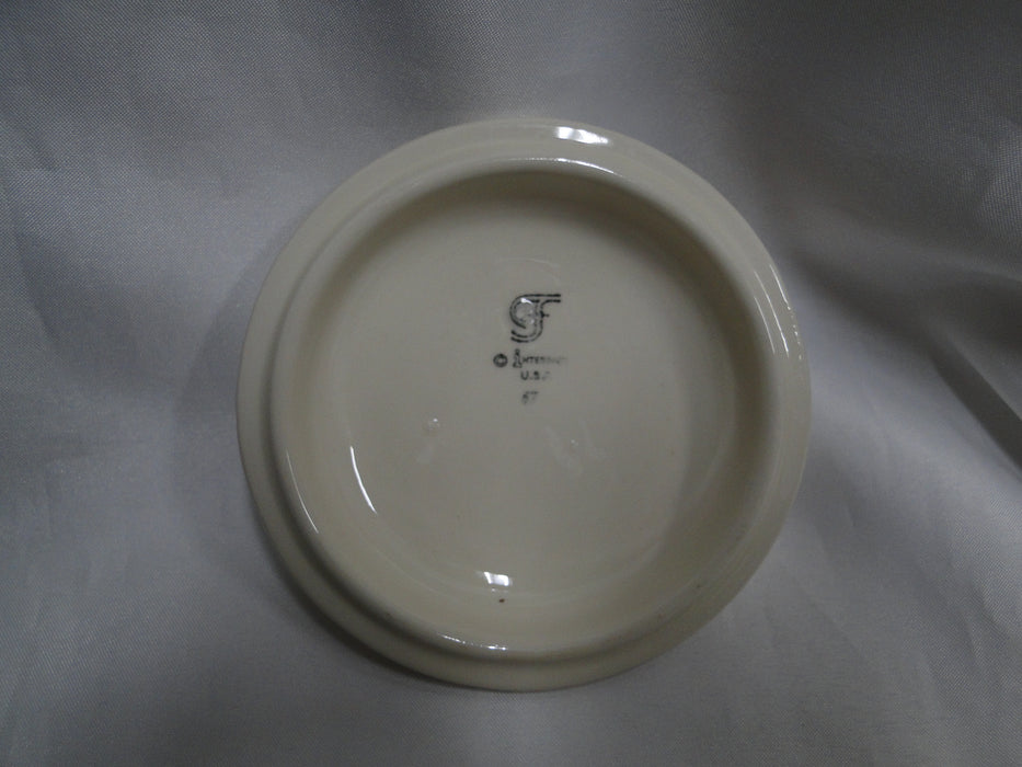 Franciscan October, USA, Fall Leaves: Lid Only for Sugar Bowl, 4" Diameter